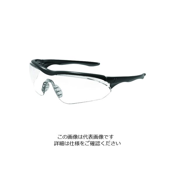 山本光学 YAMAMOTO 一眼形保護めがね LF-501BLK 1個 195-6105（直送品）
