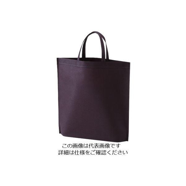 エーワン シンプルトート A4縦 ダークブラウン LC0930AG20 1袋(20枚) 206-4759（直送品）