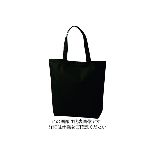 エーワン カジュアルトート A4縦 黒 LC0530AB20 1袋(20枚) 206-4650（直送品）