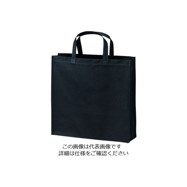 エーワン ベーシックトート100 小 黒 LC0550AB20 1袋(20枚) 206-4619（直送品）
