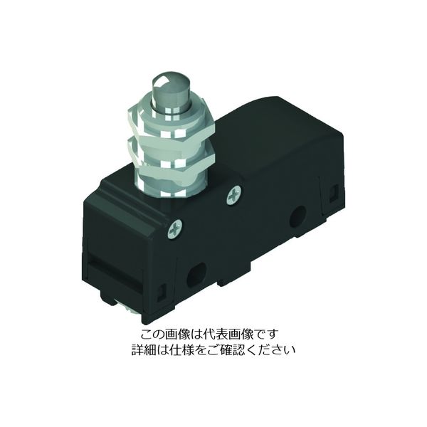 Pizzato マイクロスイッチ MKタイプ1 ねじ締め端子 プランジャD10 MKV11D10 1個 207-4677（直送品）