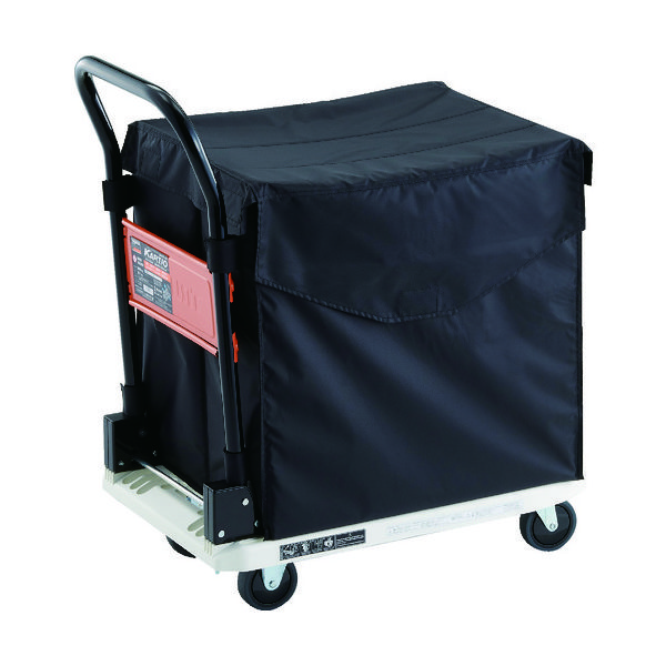 TRUSCO 樹脂台車 カルティオ(スチールハンドルタイプ)CHBハンドトラックボックス付 ホワイト MPK720W-CHB 1台（直送品）