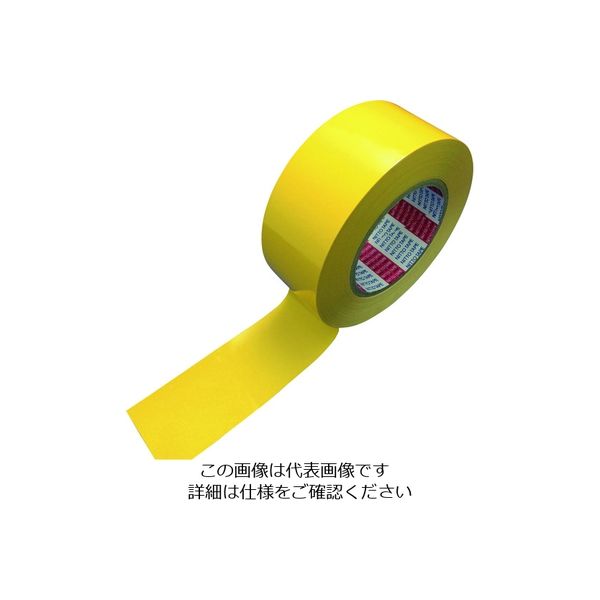 日東電工 日東エルマテ ラインテープEーOC(BC) 0.16mm×100mm×50m 黄 E-OC100Y 1巻 208-2866（直送品）