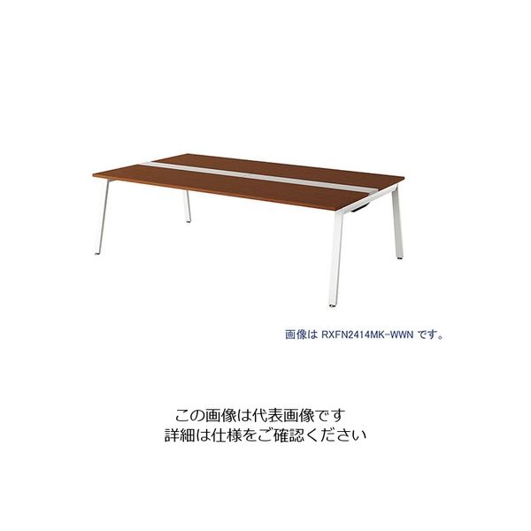 ナイキ 大型ベンチテーブル (基本型) (両面タイプ) RXFN1214K-WWN 1台 212-1974（直送品）