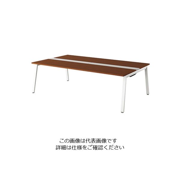 ナイキ 大型ベンチテーブル (基本型) (両面タイプ) RXFN2414K-WWN 1台 209-1778（直送品）