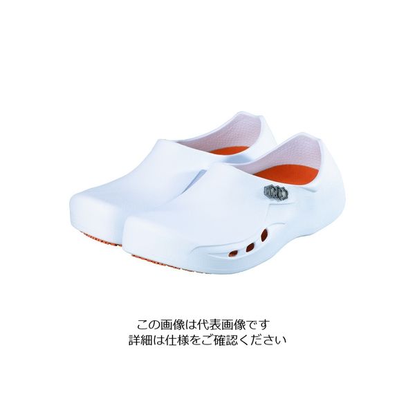 イーアクセス スティコ 透湿防滑シューズ STICO 25CM ホワイト NEC-03H-WH-25 1足 225-0156（直送品）