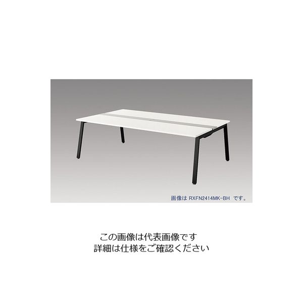 ナイキ 大型ベンチテーブル (基本型) (両面タイプ) RXFN1414K-BH 1台 214-2382（直送品）