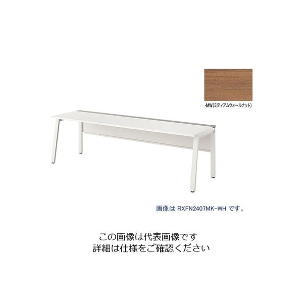 ナイキ 大型ベンチテーブル (基本型) (片面タイプ) RXFN1207K-WMW 1台 213-9262（直送品）