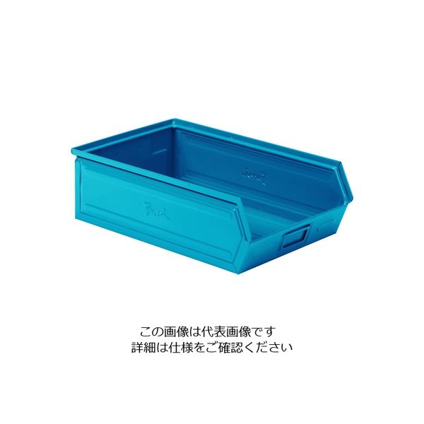 Fami メタルパーツバスケット ブルー 20.0L 外寸300×500×145 SLS570000204 1個 214-6114（直送品）