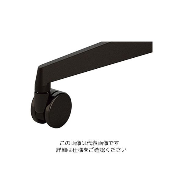 ナイキ 双輪キャスター (SLE型) SLSC60-BK 1個 212-1987（直送品）