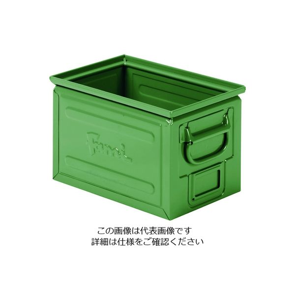 Fami メタルパーツボックス グリーン 12L 外寸300×200×200 