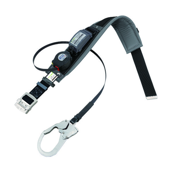 タイタン REELOCK S2NEOライト ロック装置付巻取器式胴ベルト ブラック PRO補助ベルト付 SLN505-PRO-BL 1本（直送品）