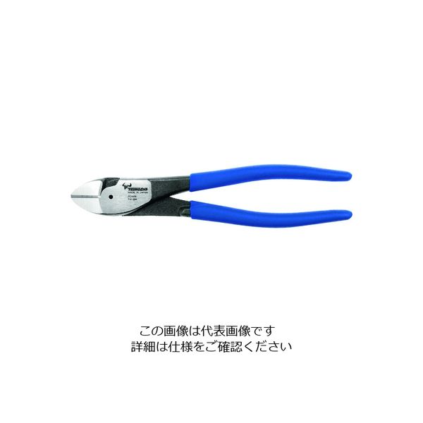 ツノダ TTC 電工パワーニッパー(強力刃) 200mm PW-324 1丁 215-6127（直送品）