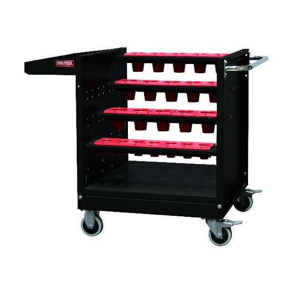 Shuter ツーリングワゴン NTWー4BーHSKー63 ブラック NTW-4B-HSK-63-BK 1台 194-8076（直送品）