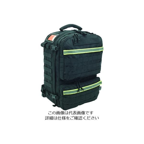 Elite Bags ELITEBAGS バックパック PARAMED’S ブラック MB11-001 1個 207-4595（直送品）
