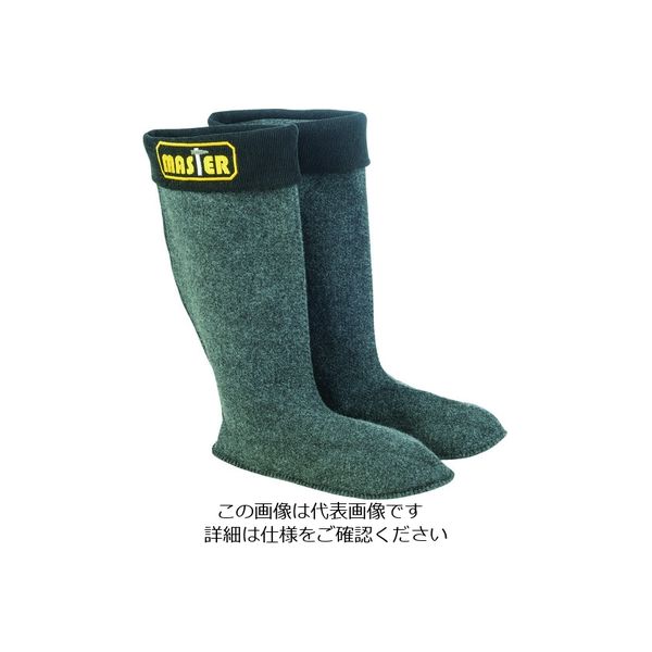 Camminare EVA防寒セフティブーツ Master用 替えインナー 28.0 ブラック LIN/MA/B/46 1足（直送品）