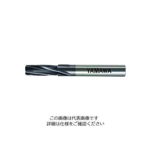 ヤマワ 超硬MCーヘリカルカッタ メートルねじ用 MCーCSLC 200505N300M MC-CSLC-200505N300M 1本（直送品）