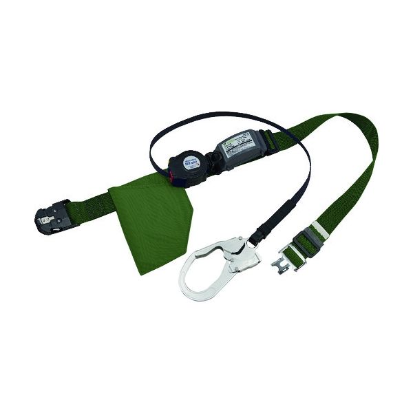 サンコー タイタン　ＲＥＥＬＯＣＫ　Ｓ２ＮＥＯライト　ロック装置付巻取器式胴ベルト　グリーン　ワンタッチバックル OT-SLN505-GR 195-2159