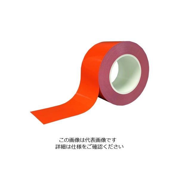 ニトムズ 耐久ラインテープDLTーNEO75x50橙 Y6072 1巻 193-3434（直送品）