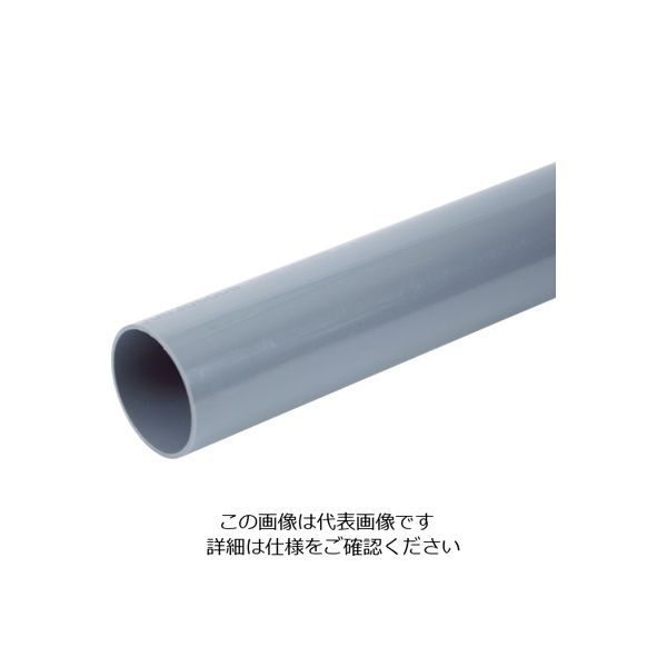 クボタ クボタケミックス 排水用塩ビパイプ VU 40X1M VU40X1M 1本 850-6859（直送品）