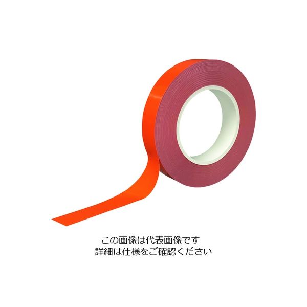 ニトムズ 耐久ラインテープDLTーNEO25x50橙 Y6056 1巻 193-3443（直送品）