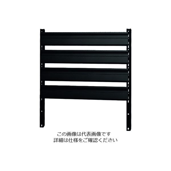 Shuter 重量キャビネットカート用パネル W60 ブラック W60-BK 1台 194-8066（直送品）