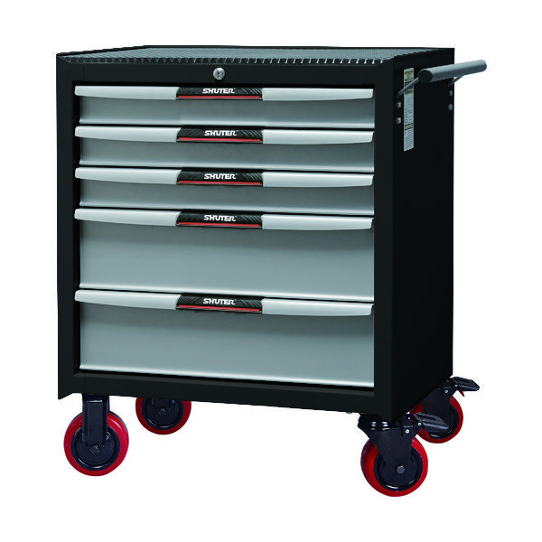 Shuter 重量キャビネットカート TCーM23 ブラック TC2-M23-BK 1台 194-8070（直送品）