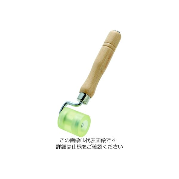 トラスコ中山 TRUSCO ウレタンローラー 35ΦX75 ベアリング入 硬度90 URER-L 1本 206-7176（直送品）