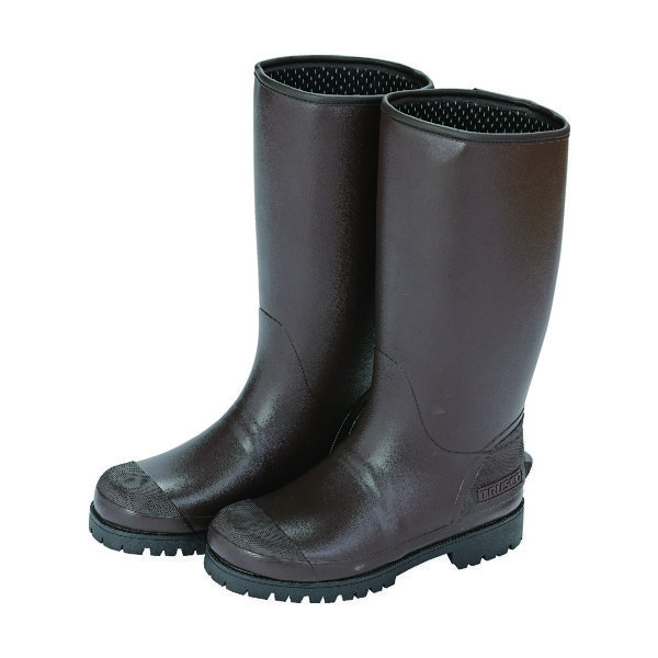 トラスコ中山 TRUSCO 防寒レインブーツ ブラウン L TR100MU-BR-L 1足 195-1361（直送品）