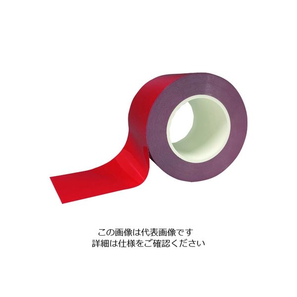 ニトムズ 耐久ラインテープDLTーNEO100x50赤 Y6079 1巻 193-1941（直送品）