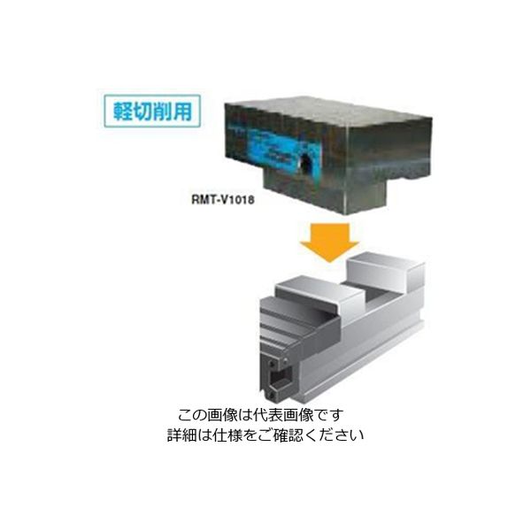 カネテック バイスクランプ式永磁チャック RMTーV1018 RMT-V1018 1台（直送品）