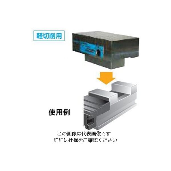 カネテック バイスクランプ式永磁チャック RMTーV1515 RMT-V1515 1台（直送品）