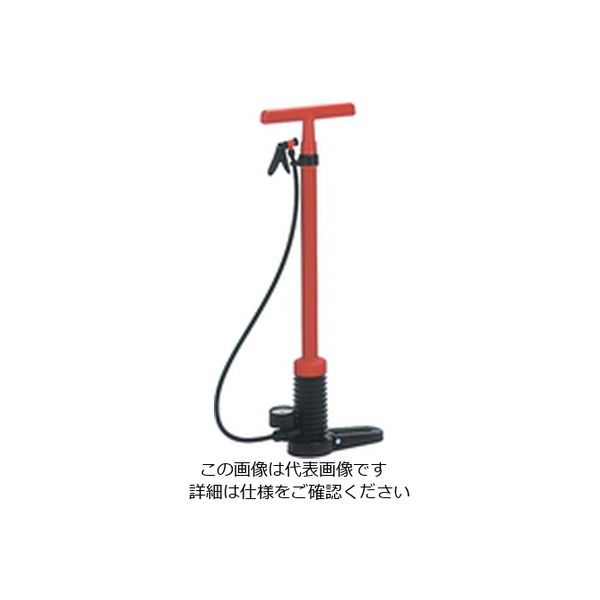 フルプラ 空気入れ 圧力計器付きダイヤポンプ(化粧箱入り) No.910レッド NO.910RE 1セット(12個)（直送品）