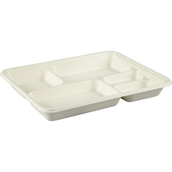パックスタイル WB麦バガス弁当 27ー21A ラミ 300枚(50×6) 653873 1ケース(300枚入(50枚（直送品）