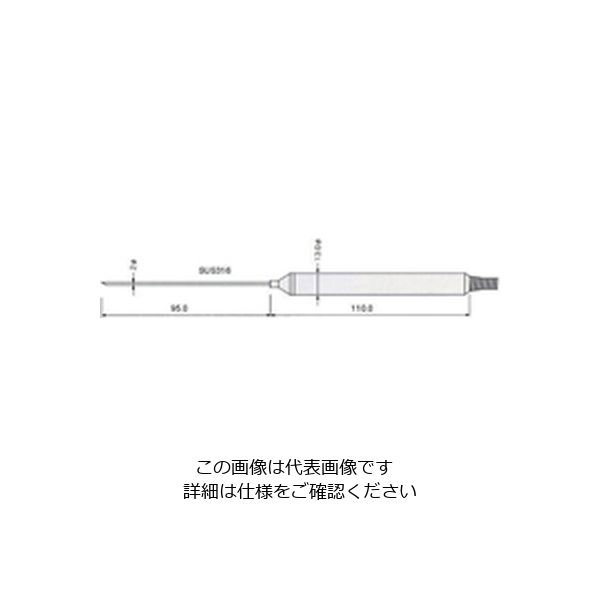 アイ電子技研 センサプローブ（突き刺し挿入型）:MAX400℃ T-002 1個（直送品）