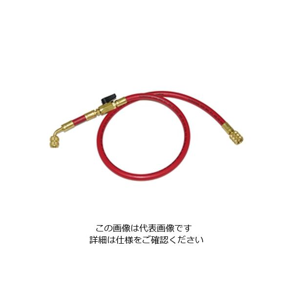 AーGas Japan 全長150cmR32、R410A用バルブ付きチャージホース FS-720BB-1 1本（直送品）