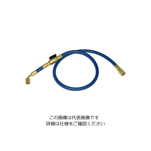 AーGas Japan 全長150cmR32、R410A用バルブ付きチャージホース FS-720BB-2 1本（直送品）