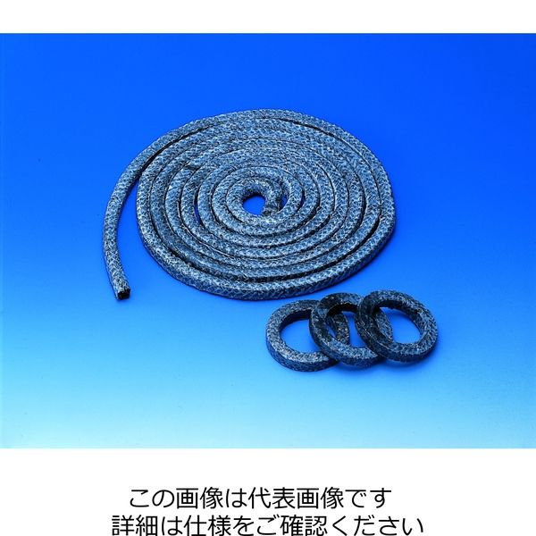 バルカー グランドパッキン 炭素繊維系 6.5SQ＊3M V6399L 6.5SQ