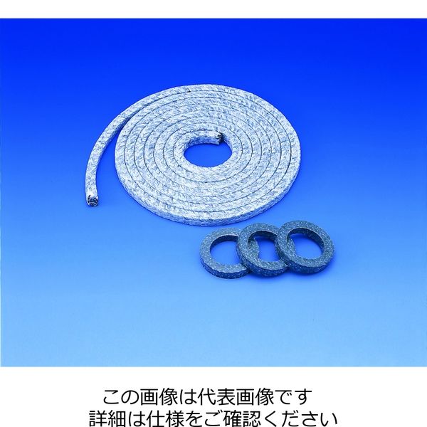 バルカー グランドパッキン 膨張黒鉛系 VFー22 12.5SQ*3M VF-22 1巻（直送品）