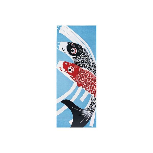 ヤマコー 四季彩布 てぬぐい 鯉のぼり 87550 1個