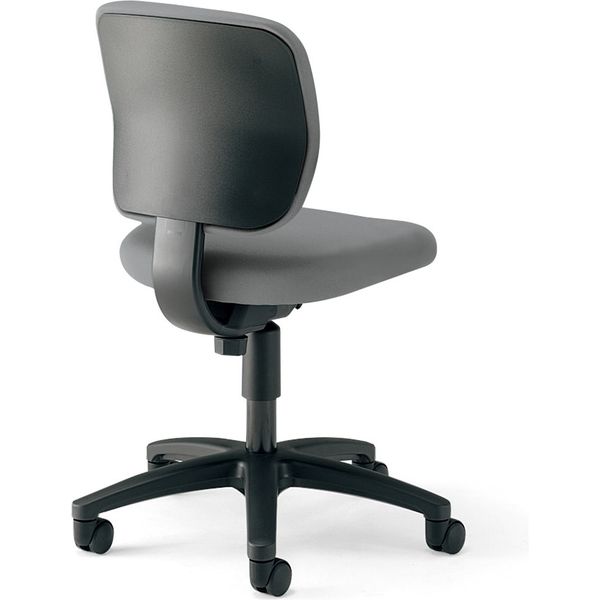 【組立設置込】コクヨ EAZA 背樹脂 肘無 ウレタン巻キャスター ソフトグレー CR-G180F6GEE3-VN 1脚（直送品）