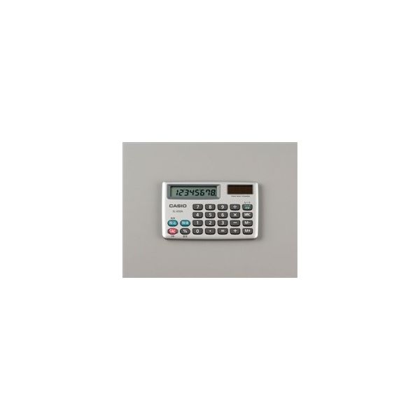 エスコ 8桁 カード型電卓 EA761G-18 1セット(10個)（直送品）