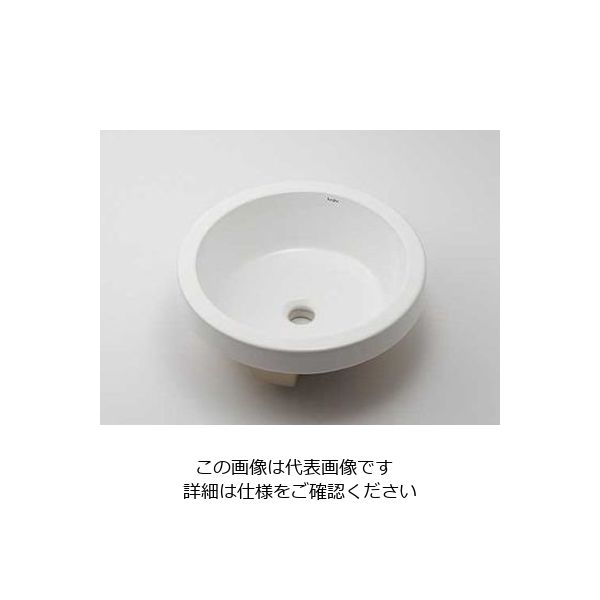 カクダイ 丸型洗面器 493ー167 493-167 1個（直送品）