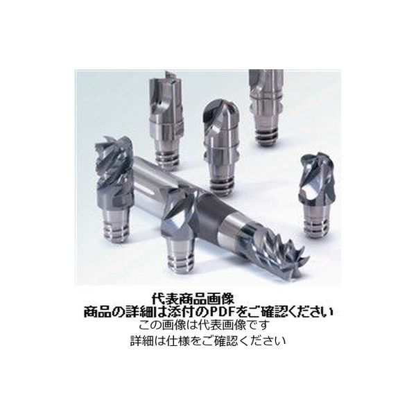 超硬ソリッドHPC交換式ミーリングカッター（ボール） CPM150-1000Z04-R0050-08-HP383（直送品）