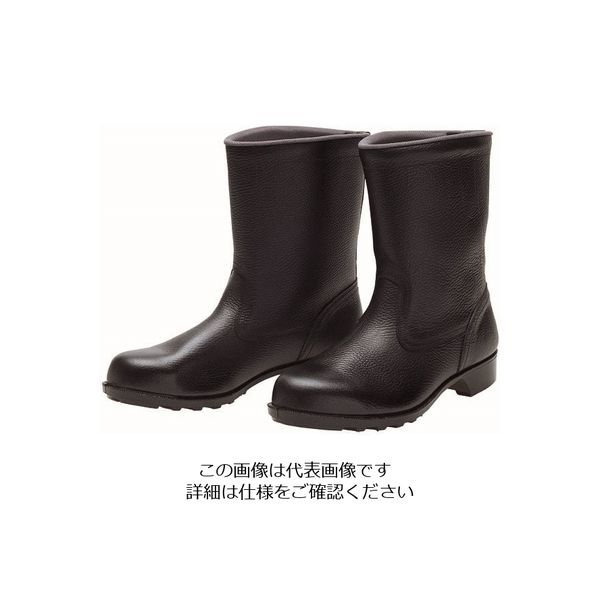 青木安全靴 US-100BW 23.5cm US-100BW-23.5 安全靴(短靴・JIS規格品)-