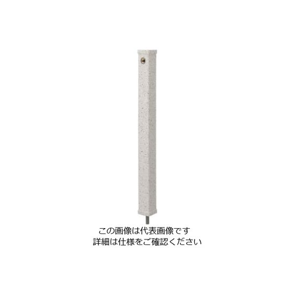 カクダイ 水栓柱(石目調・白) 624ー068 1個（直送品） - アスクル