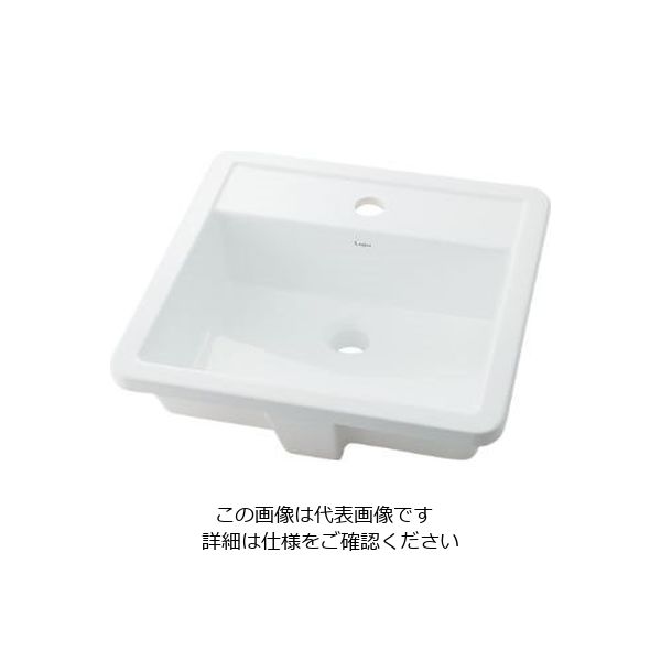 カクダイ アンダーカウンター式洗面器 493ー076 493-076 1個（直送品