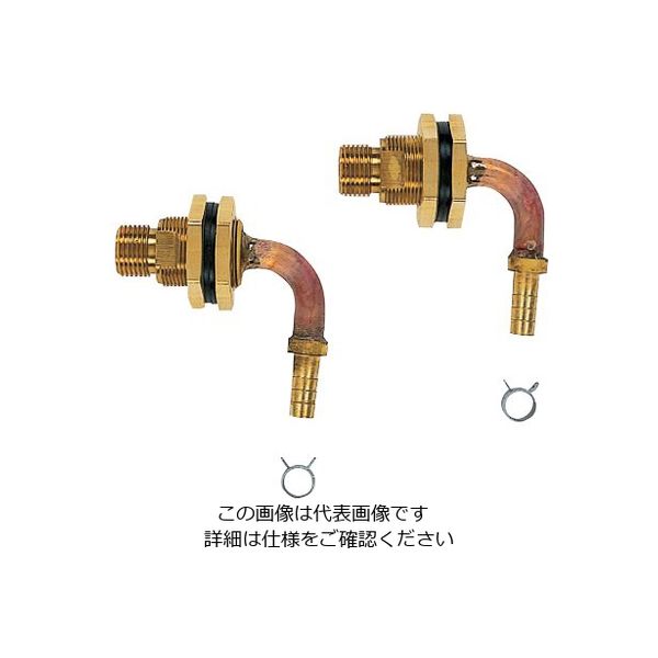 カクダイ ユニットバス貫通金具（ペア耐熱管用） 416-453 1個（2個）（直送品）