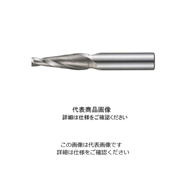 フクダ精工 テーパーエンドミル 0.5°x10 2TE 0.5degx10 1本（直送品）