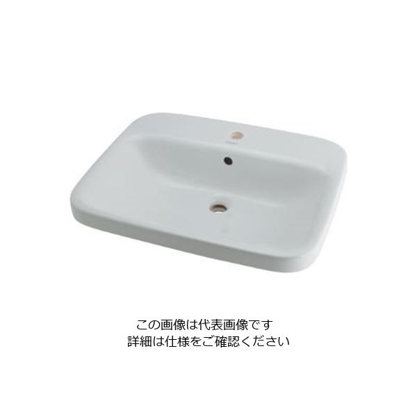 カクダイ 角型洗面器 #DUー0374620000 #DU-0374620000 1個（直送品